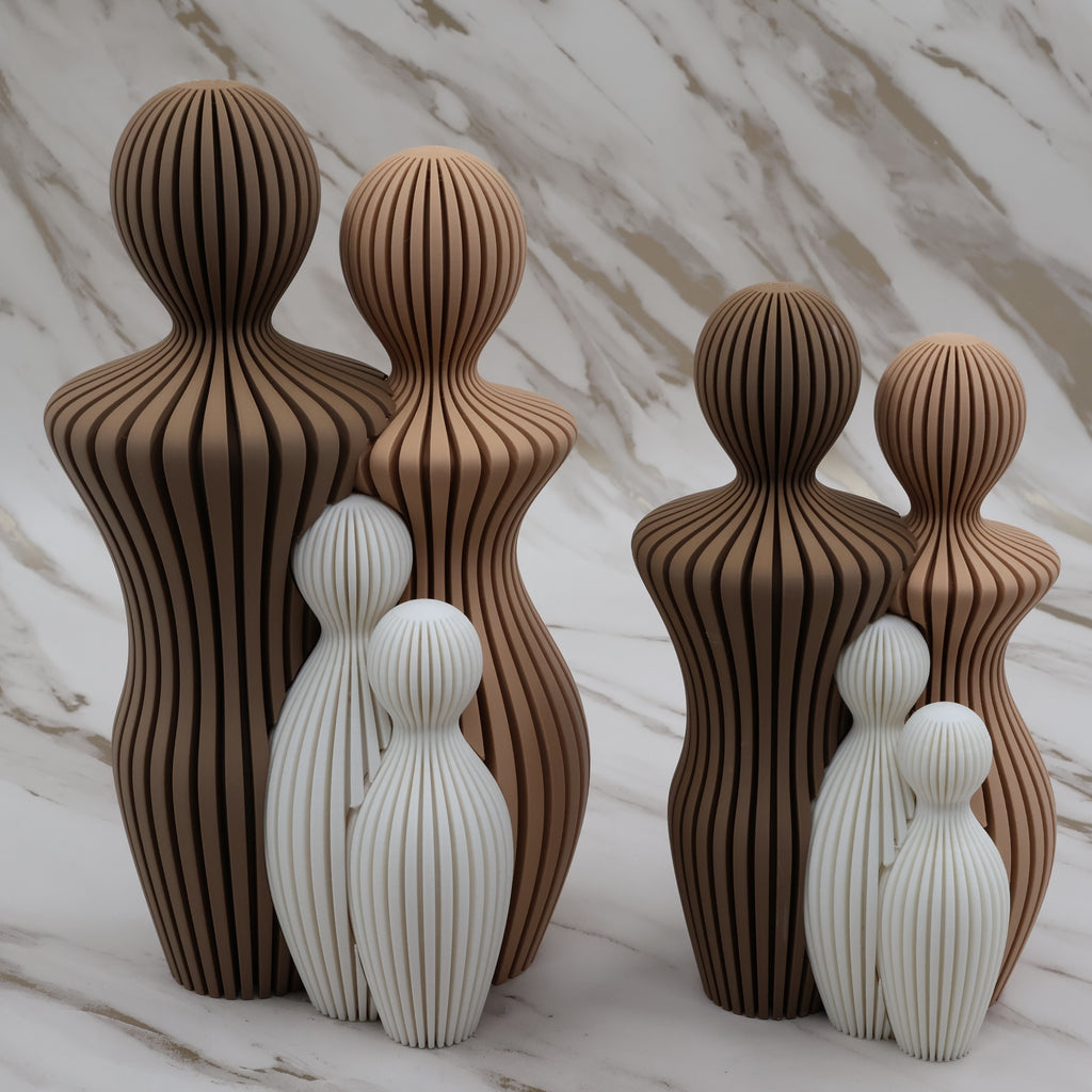 Familie beeldje samenstellen XL (25cm)