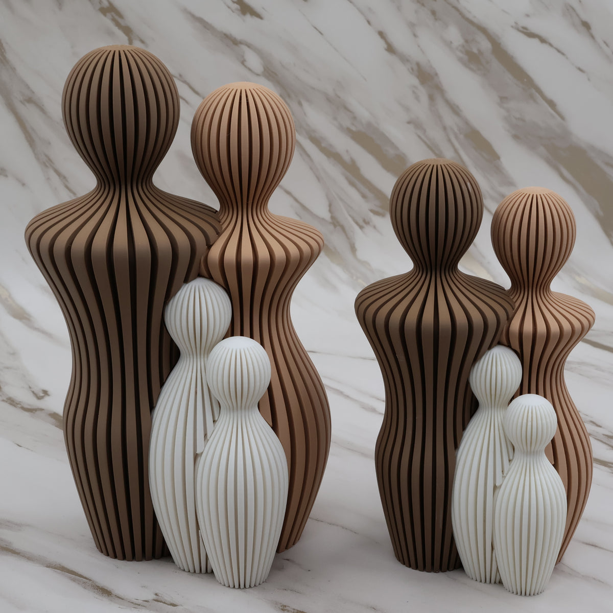 Familie beeldje samenstellen XL (25cm)